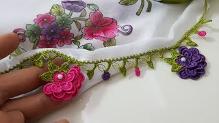İyiki Bu Fıstık Oyaları Var Yine İnci Motifli Fıstık Oyası Yapımı