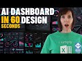 4 x AI Dashboard Designs in 60 SECONDS!