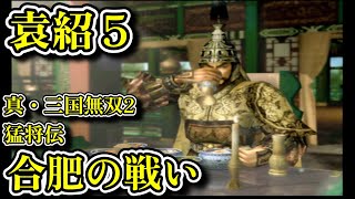 【真・三國無双2 猛将伝】《袁紹5》～合肥の戦い～全キャラ無双モード『難しい』をクリアする旅 #262