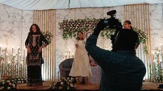 Kerala wedding reception dance performance by sisters bride entry made this performance more special