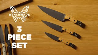 Benchmade Cutlery | Introducing the 3 Piece Set