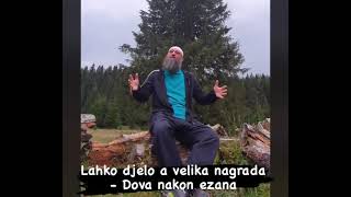 Lahko djelo a velika nagrada - Dova nakon ezana - mr. Elvedin Pezić