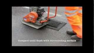 Instarmac Ultra Crete - How to Apply Permanent Pothole Repair