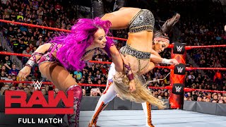 FULL MATCH - Sasha Banks & Bayley vs. Charlotte Flair & Nia Jax: Raw, Feb. 27, 2017