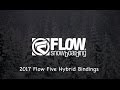 2017 Flow Five Hybrid Snowboard Bindings - Review - The-House.com