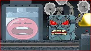 МЕГА БОСС СОЗДАЛ МОНСТРА ! КРАСНЫЙ ШАРИК ! новая веселая игра ! Мультик ! Для детей