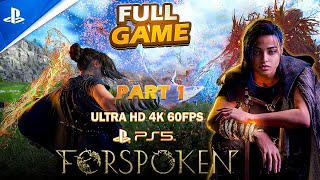 Forspoken - PS5 Full Gameplay Walkthrough - No Commentary [4K 60FPS] Part 1