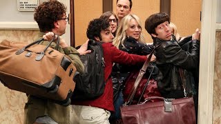 The Big Bang Theory Finale Episode - Behind the scenes Elevator scene Bloopers Season 12