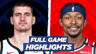 Nuggets vs Wizards | Full Game Highlights | 2021 NBA Season