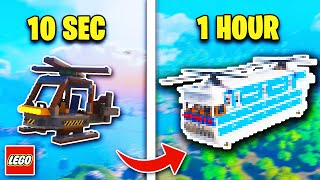 Building a Helicopter In 10 Seconds vs 1 Hour!