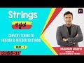 How to convert String to Integer and Integer to String in Java [Kannada] | Part - 1 | ABC