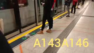 [前席愛車😐]港鐵觀塘線 KTL m-train A143A146 九龍塘至鑽石山