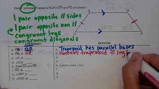 Prove a Parallelogram is a Rhombus & Trapezoid Pre Proof