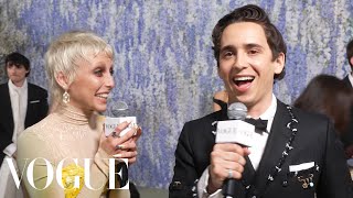 Marcello Hernández and Emma Are Friends Now | Met Gala 2026 With Emma Chamberlain