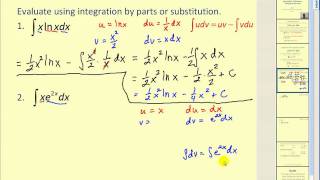 Integration by Parts (After Integration by Parts Basics)