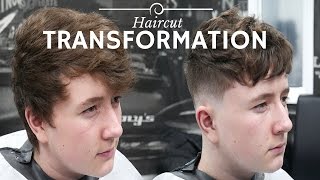 HAIRCUT TRANSFORMATION: DROP FADE WITH CHOPPY TEXTURED TOP