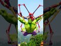 spider hulk take revenge from blue hulk 🤯 shorts gta5