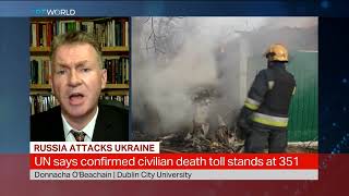 2022 03 05 TRT World Interview with Donnacha Ó Beacháin UKRAINE