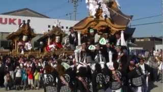 2012.10.20　建水分神社御祭禮　宮入　下河内