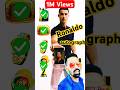 Ronaldo channel views #shorts #viralvideo #ronaldo #ishowspeed #football #quiz #comparison #usa #us