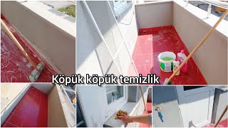 Bahar temizliği, Foşur Foşur balkon temizliği, detaylı balkon ve cam temizliği, sessiz vlog