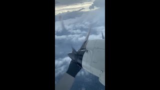 Weather plane flies through center of Hurricane Elsa
