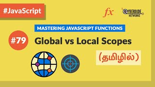 #79 - Javascript Scopes (Global vs Local Scope) - (தமிழில்) (Tamil) | JavaScript Course