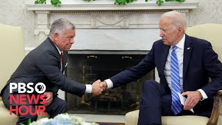 WATCH: Biden hosts Jordan’s King Abdullah II at White House