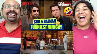 Sunil Grover & Krushna's HILARIOUS SRK-Salman Mimicry 🤣 Ft. Kartik Aaryan😂