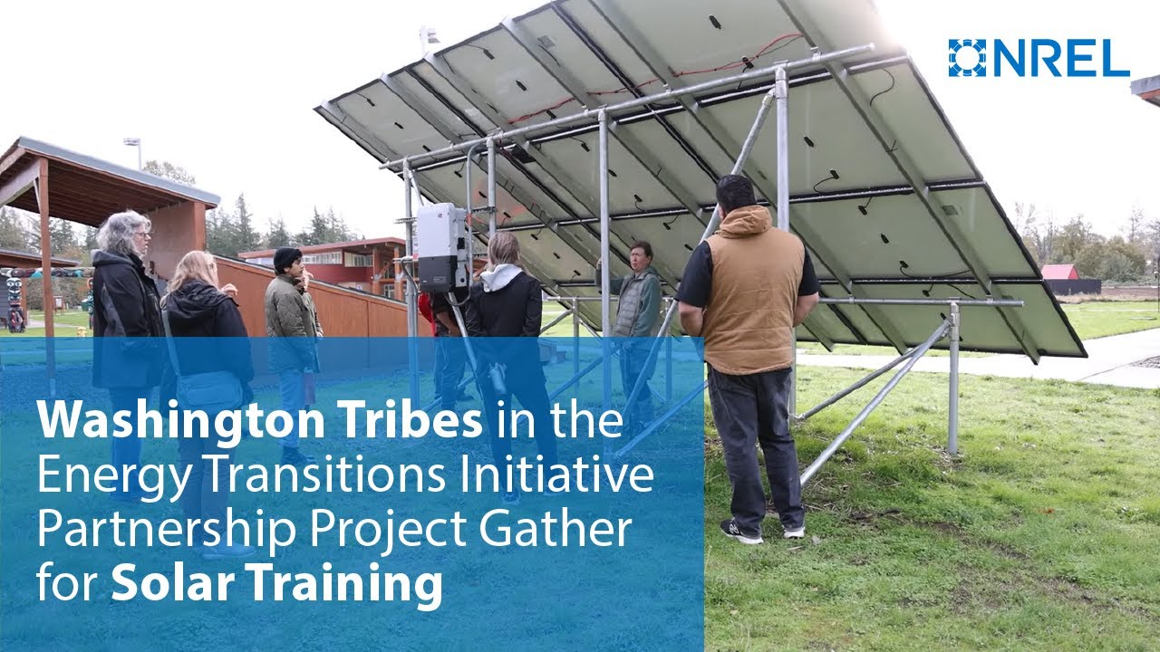 Washington Tribes In The Energy Transitions Initiative Partnership ...