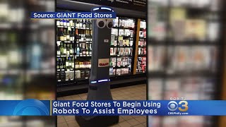 Robots Being Used At Giant Food Stores
