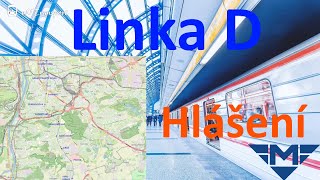 Voiceover #2 | Hlášení linky D pražského metra / Metro Prague line D announcement