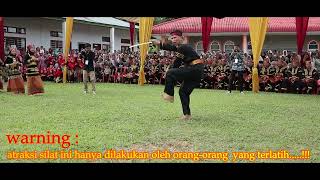 Detik-Detik PEDANG Patah...!!! Pada Atraksi Pencak Silat di Acara Kenduri Sko