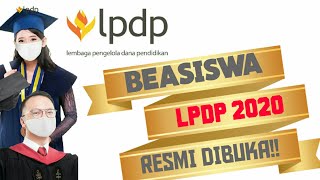 Resmi Dibuka!! Beasiswa LPDP Tahun 2020 II Beasiswa Dalam dan Luar Negeri