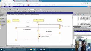 Sequence Diagram for online Course Registration : Experiment 3