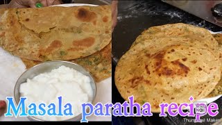 मसाला पराठा फक्त ५मिनिटात छोट्या भुकेसाठी झटपट होणारी| Masala Paratha within 5 to 7 minutes