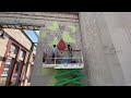 Quick video showing progress at the RVA Street Art Festival 2022