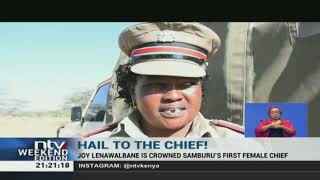 Joy Lenawalbane crowned Samburu’s first female chief