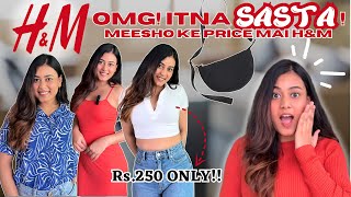 Meesho ke price mai H\u0026M Haul 😱 || HUGE SALE || Upto 80% OFF!!