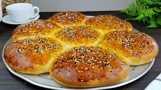 خبز يمني بعجينة مميزه تخليه رطب وخفيف زي القطن بالظبط👌Super soft bread