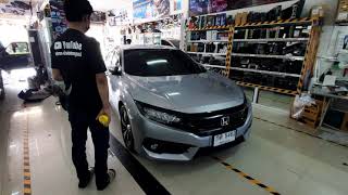 ชุดพับกระจกมองข้างออโต้ Honda Civic FC FK