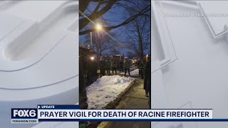 Christopher Lalor, murdered Racine firefighter, remembered at vigil | FOX6 News Milwaukee