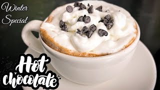 Hot chocolate recipe | Hot cocoa recipe with cocoa powder | Winter drinks | hot cocoa milk
