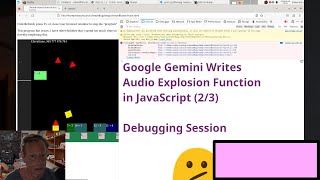 Google Gemini Writes Audio "Explosion" Function (2/3)