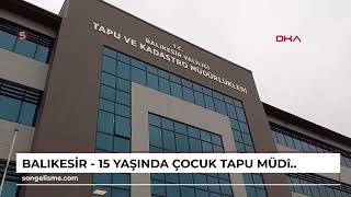 BALIKESİR - 15 yaşında çocuk, Tapu Müdürlüğü'nde dünyaya getirdiği bebeği klozete attı