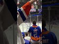 new york islanders fans sing the national anthem start of game 3 june 17 2021