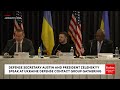 just in secretary austin meets with president zelenskyy announces $500m ukraine aid package