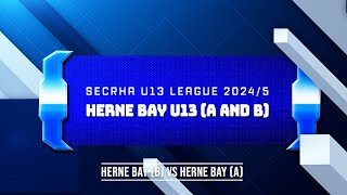 SECRHA League 2024-25 U13 Day 1 Game 5 - HB (B) 2-12 HB (A)