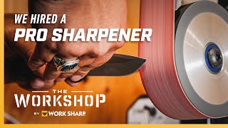 We Hired a Professional Sharpener!  Tips and Tricks From a PRO