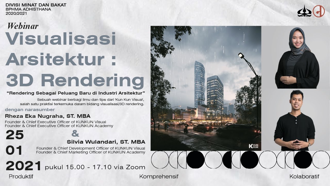 Webinar Visualisasi Arsitektur 3d Rendering Youtube